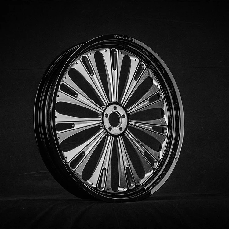 Smidda motorcykelhjul till Harley